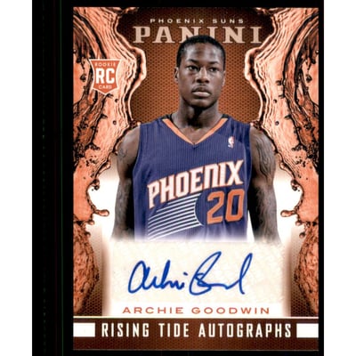 2013-14 Panini Rising Tide Autographs #46 Archie Goodwin