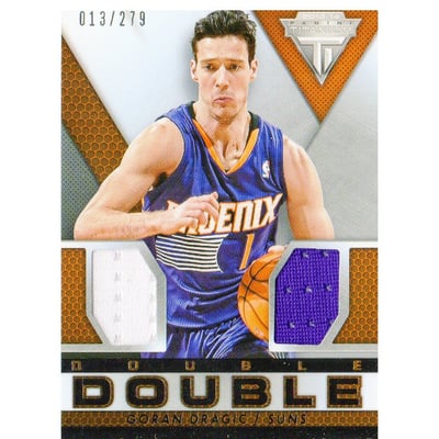 2013-14 Panini Titanium Double Double Jerseys #17 Goran Dragic/279