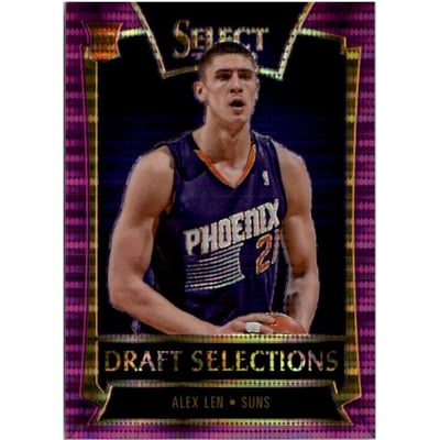 2013-14 Select Draft Selections Prizms Purple #5 Alex Len