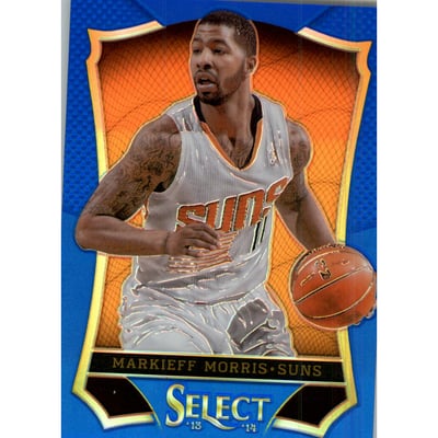 2013-14 Select Prizms Blue #127 Markieff Morris