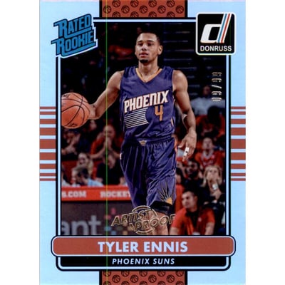 2014-15 Donruss Rated Rookies Artists Proofs #237 Tyler Ennis