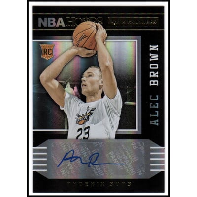 2014-15 Hoops Hot Signatures #100 Alec Brown