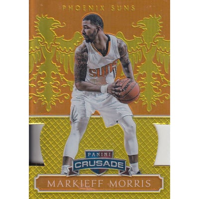 2014-15 Panini Excalibur Crusade Orange Die-Cuts #98 Markieff Morris