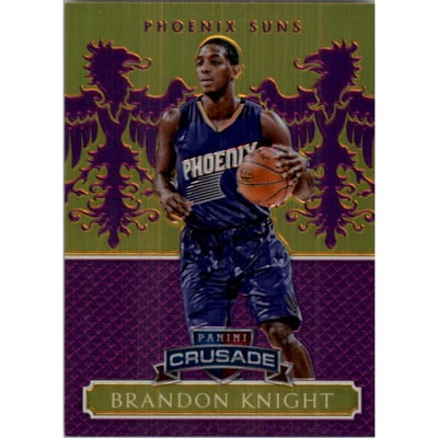 2014-15 Panini Excalibur Crusade Purple #113 Brandon Knight