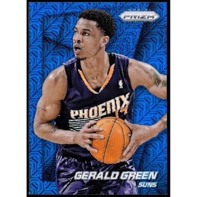 2014-15 Panini Prizm Prizms Blue Mojo #53 Gerald Green