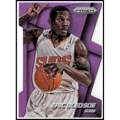 2014-15 Panini Prizm Prizms Purple Die Cut #13 Eric Bledsoe