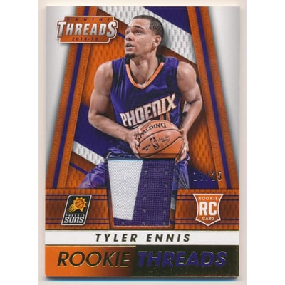 2014-15 Panini Threads Rookie Threads Prime #14 Tyler Ennis