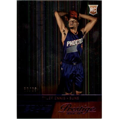 2014-15 Prestige Plus Bonus Shots Blue #176 Tyler Ennis