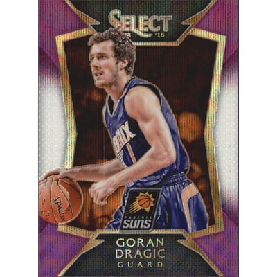 2014-15 Select Prizms Purple and White #19 Goran Dragic CON