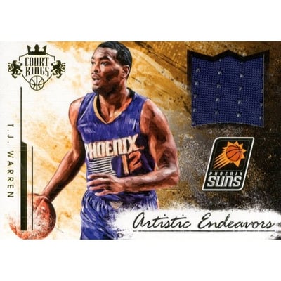 2015-16 Court Kings Artistic Endeavors Jerseys #9 T.J. Warren/299