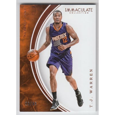 2015-16 Immaculate Collection Bronze #81 T.J. Warren