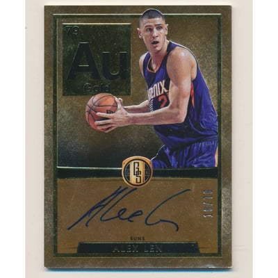 2015-16 Panini Gold Standard AU Autographs #AUAL Alex Len