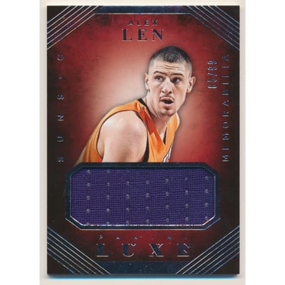 2015-16 Panini Luxe Memorabilia #48 Alex Len/99