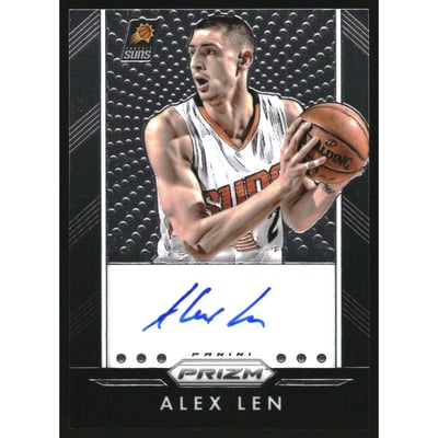2015-16 Panini Prizm Autographs #14 Alex Len