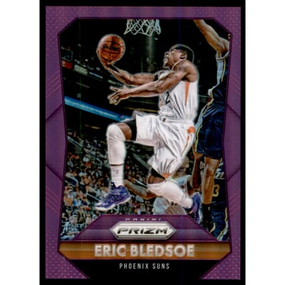 2015-16 Panini Prizm Prizms Purple #79 Eric Bledsoe