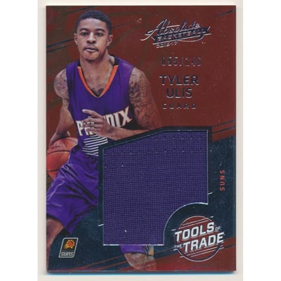 2016-17 Absolute Memorabilia Tools of the Trade Rookie Materials Jumbo #14 Tyler Ulis