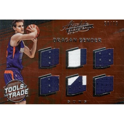 2016-17 Absolute Memorabilia Tools of the Trade Rookie Materials Six #7 Dragan Bender