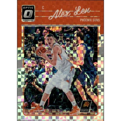 2016-17 Donruss Optic Checkerboard #123 Alex Len