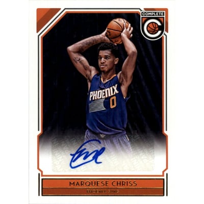 2016-17 Panini Complete Autographs #7 Marquese Chriss