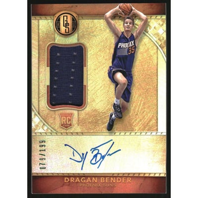 2016-17 Panini Gold Standard #203 Dragan Bender JSY AU/199 RC