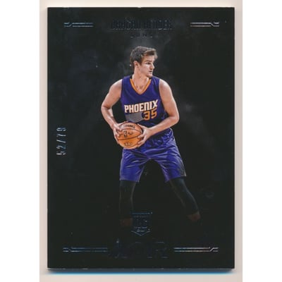 2016-17 Panini Noir #210 Dragan Bender CLR RC