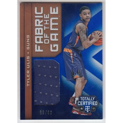 2016-17 Totally Certified Fabric of the Game Rookie Jerseys Blue #1 Tyler Ulis