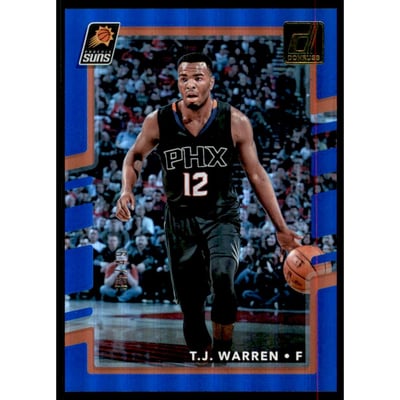 2017-18 Donruss Holo Laser Blue #120 T.J. Warren