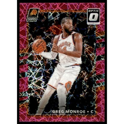 2017-18 Donruss Optic Pink Velocity #82 Greg Monroe