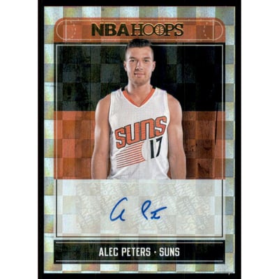 2017-18 Hoops Rookie Autographs #16 Alec Peters