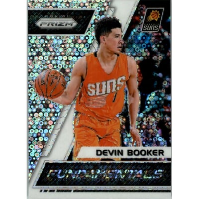 2017-18 Panini Prizm Fundamentals Prizms Fast Break #14 Devin Booker