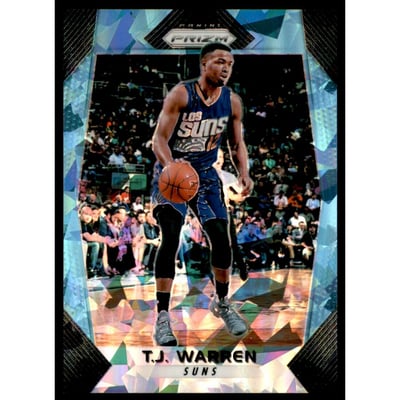 2017-18 Panini Prizm Prizms Blue Ice #64 T.J. Warren