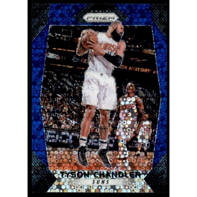 2017-18 Panini Prizm Prizms Fast Break Blue #69 Tyson Chandler