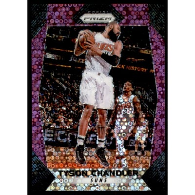 2017-18 Panini Prizm Prizms Fast Break Purple #69 Tyson Chandler