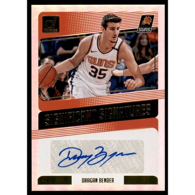 2018-19 Donruss Significant Signatures #13 Dragan Bender