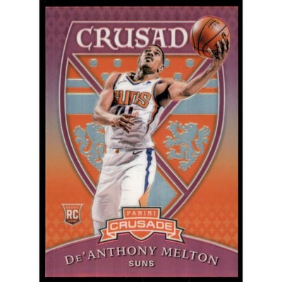 2018-19 Panini Chronicles Pink #554 De'Anthony Melton/Crusade