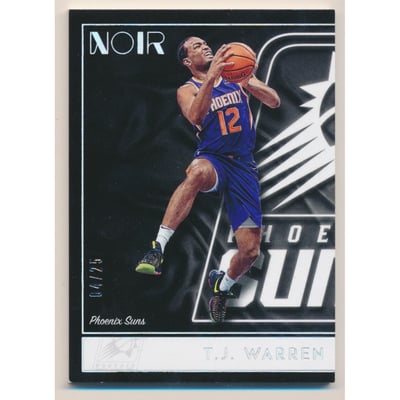 2018-19 Panini Noir Holo Silver #80 T.J. Warren I