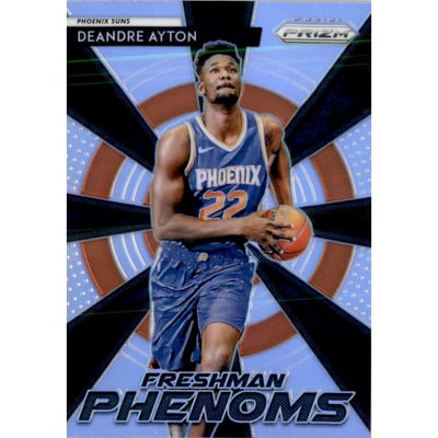2018-19 Panini Prizm Freshman Phenoms Prizms Silver #25 Deandre Ayton