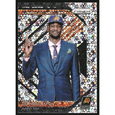 2018-19 Panini Prizm Luck of the Lottery Prizms Fast Break #1 Deandre Ayton