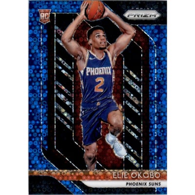 2018-19 Panini Prizm Prizms Fast Break Blue #299 Elie Okobo