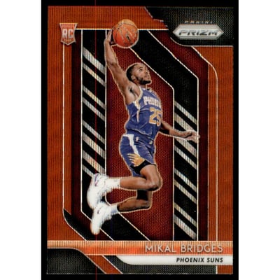 2018-19 Panini Prizm Prizms Ruby Wave #289 Mikal Bridges
