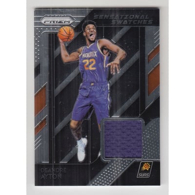 2018-19 Panini Prizm Sensational Swatches #66 Deandre Ayton