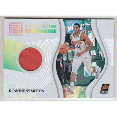 2018-19 Panini Status Rookie Essentials Relics #19 De'Anthony Melton