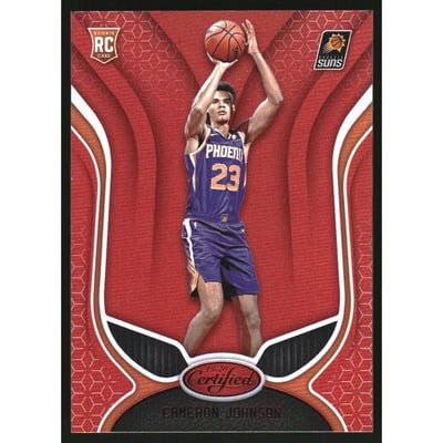 2019-20 Certified Mirror Red #160 Cameron Johnson
