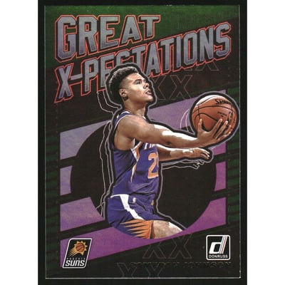 2019-20 Donruss Great X-Pectations Green Flood #5 Cameron Johnson