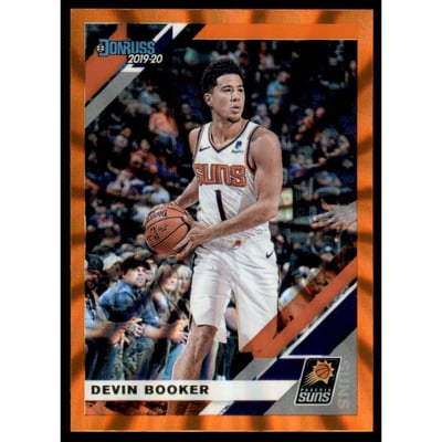 2019-20 Donruss Holo Orange Laser #159 Devin Booker