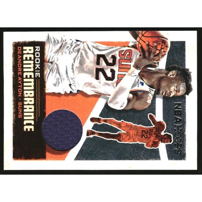 2019-20 Hoops Rookie Remembrance Jerseys #45 Deandre Ayton