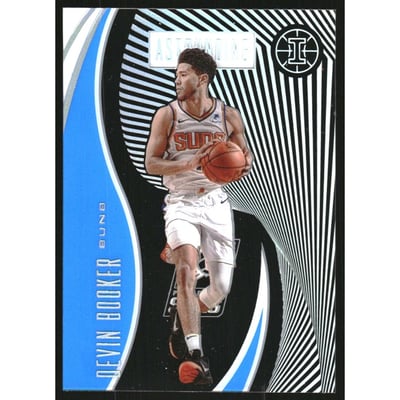 2019-20 Panini Illusions Astounding Sapphire #14 Devin Booker