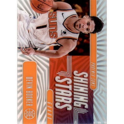 2019-20 Panini Illusions Shining Stars Orange #16 Devin Booker