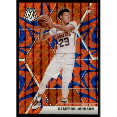 2019-20 Panini Mosaic Mosaic Blue Reactive #203 Cameron Johnson