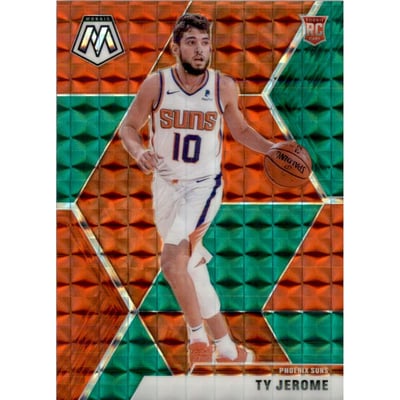 2019-20 Panini Mosaic Mosaic Choice Red and Green #237 Ty Jerome